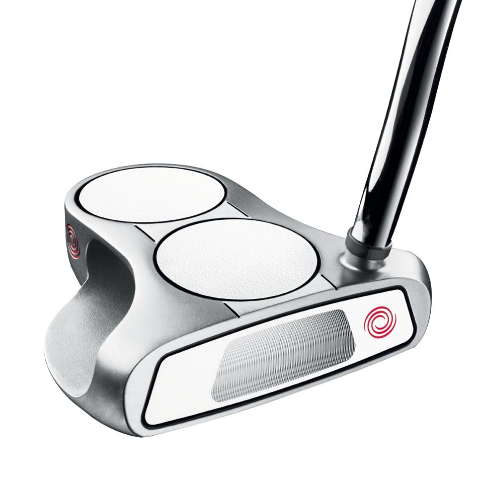 White Steel 2 Ball Putter